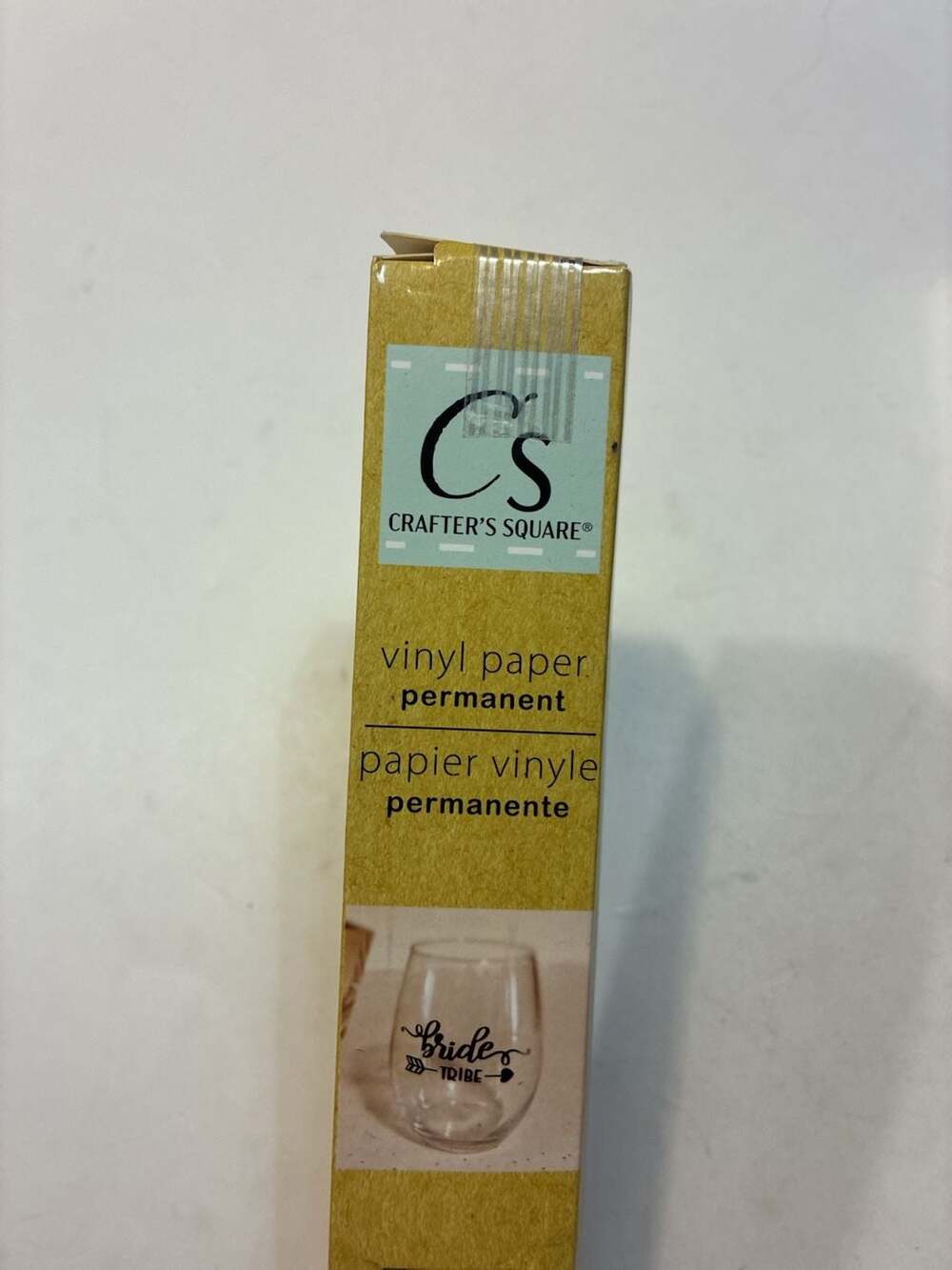 Lot of 3 Crafter's Square Permanent Vinyl Paper 12in x 48in - Teal